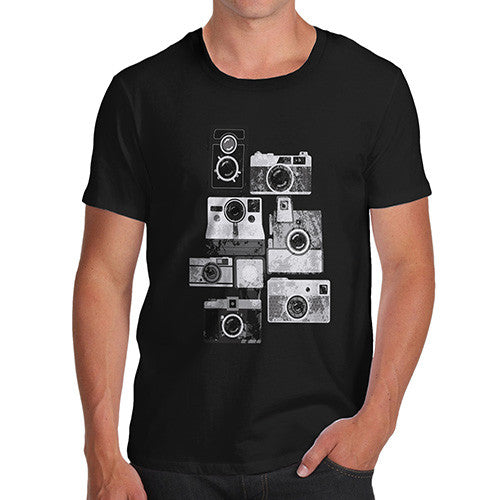 Men's Vintage Cameras T-Shirt