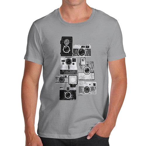 Men's Vintage Cameras T-Shirt