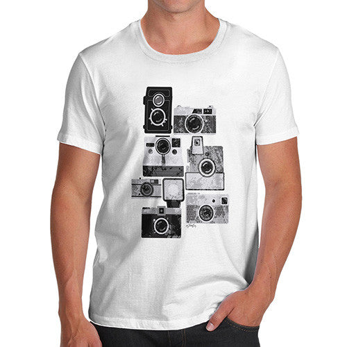 Men's Vintage Cameras T-Shirt