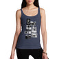 Women's Vintage Cameras Tank Top