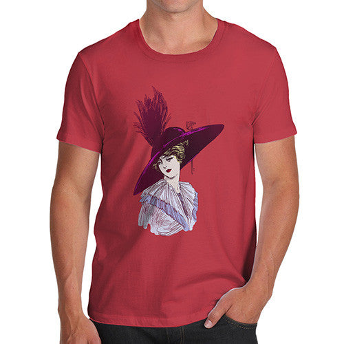 Men's Vintage Edwardian Fashion Plate T-Shirt