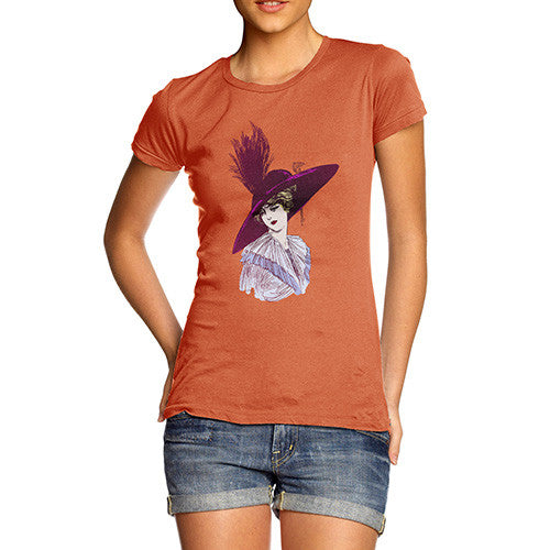 Women's Vintage Edwardian Fashion Plate T-Shirt