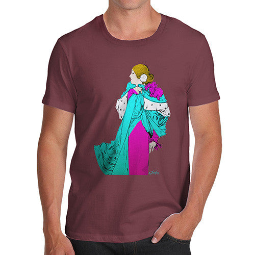 Men's Vintage Victorian Fashion Plate T-Shirt