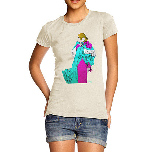 Women's Vintage Victorian Fashion Plate T-Shirt