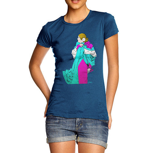 Women's Vintage Victorian Fashion Plate T-Shirt