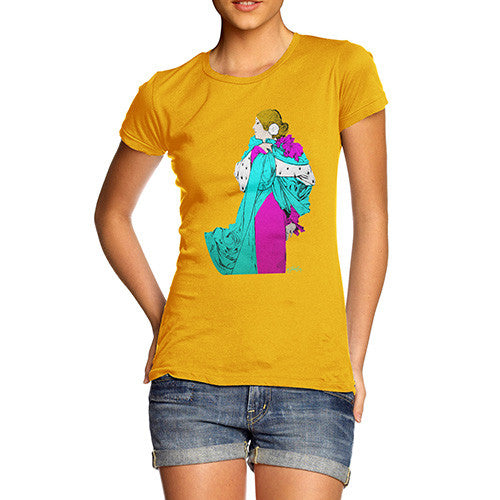 Women's Vintage Victorian Fashion Plate T-Shirt