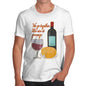 Men's We Go Together Like Wine & Cheese T-Shirt