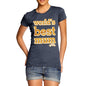 Women's World's Best Mum Orange T-Shirt