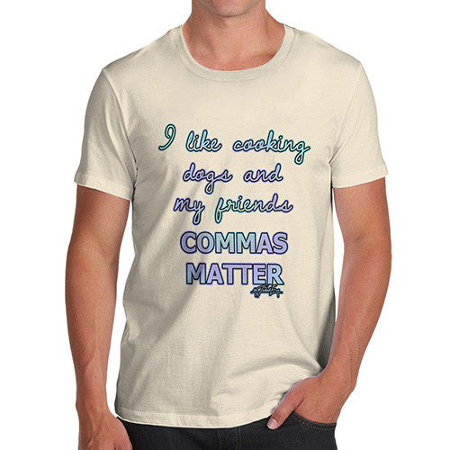 Men's Commas Matter T-Shirt