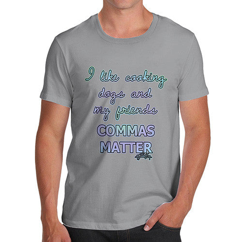 Men's Commas Matter T-Shirt