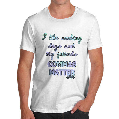 Men's Commas Matter T-Shirt