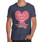 Men's English Grammar They're There Their Heart T-Shirt