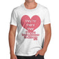 Men's English Grammar They're There Their Heart T-Shirt