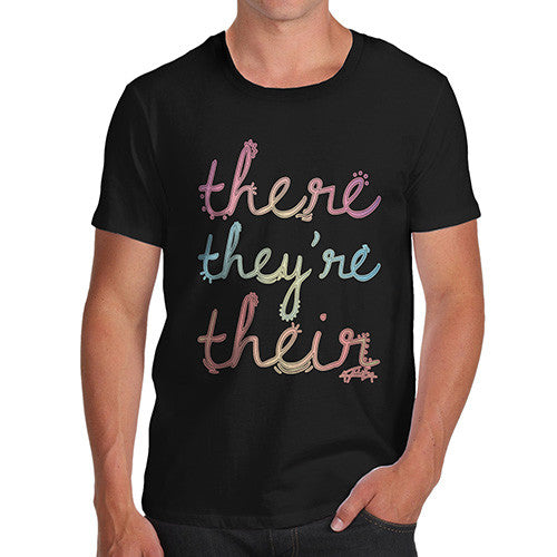 Men's There They're Their Grammar T-Shirt