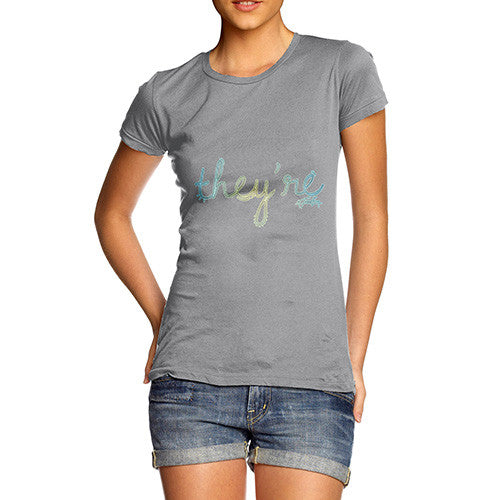 Women's They're English Grammar T-Shirt