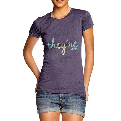 Women's They're English Grammar T-Shirt