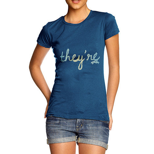 Women's They're English Grammar T-Shirt