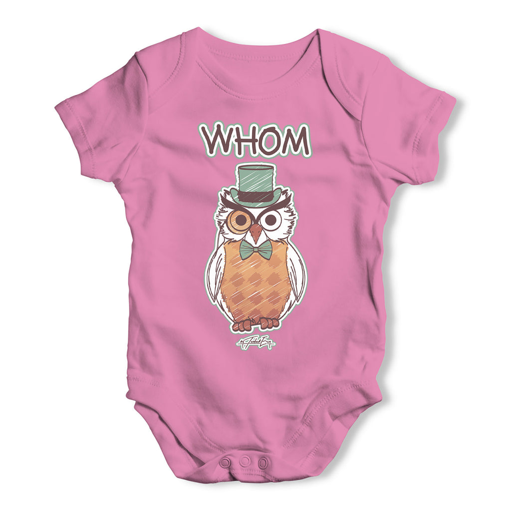 Whom Owl Baby Grow Bodysuit