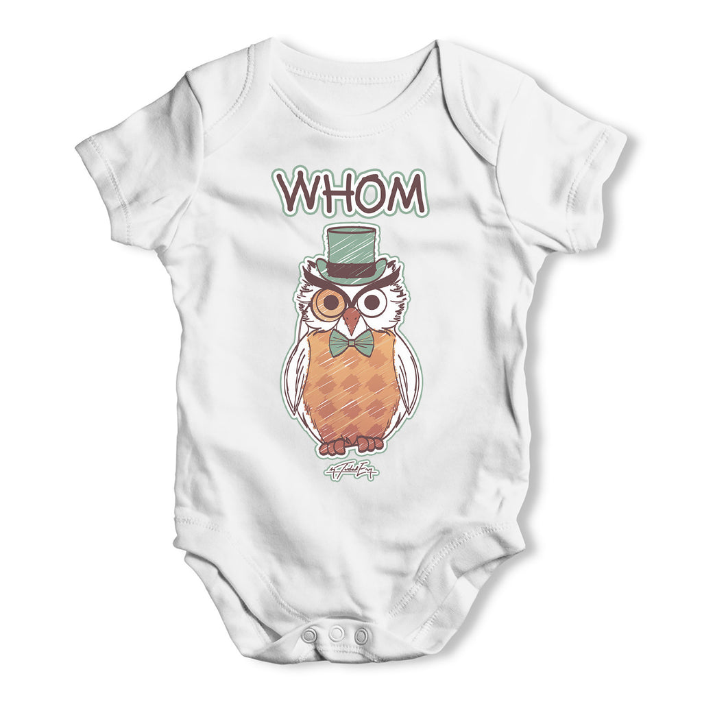 Whom Owl Baby Grow Bodysuit
