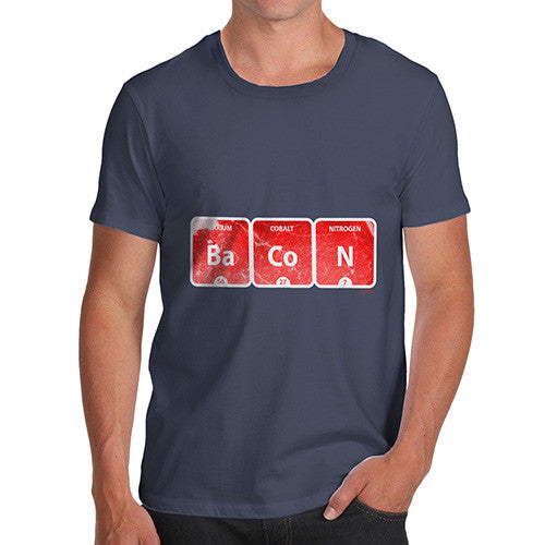 Men's Bacon Periodic Table T-Shirt