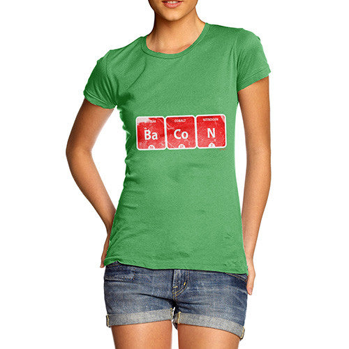 Women's Bacon Periodic Table T-Shirt