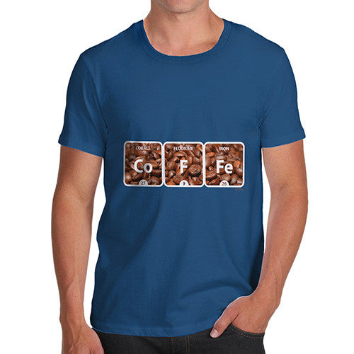 Men's Coffee Periodic Table T-Shirt