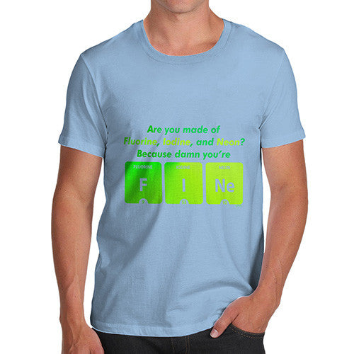 Men's Damn You're Fine Periodic Table T-Shirt