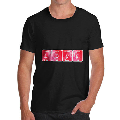 Men's Love Periodic Element T-Shirt