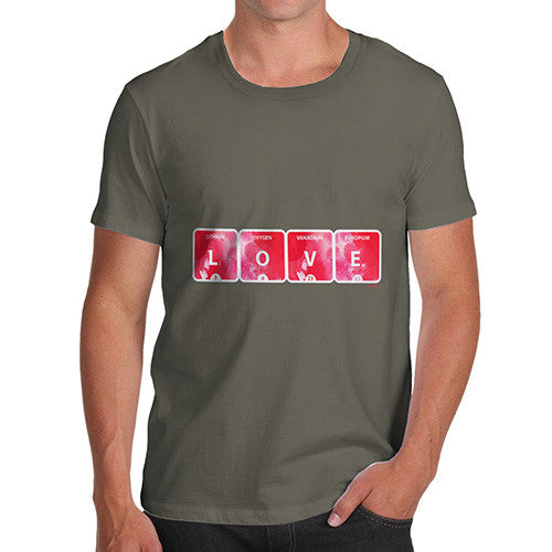 Men's Love Periodic Element T-Shirt