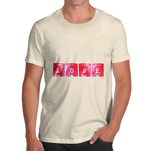 Men's Love Periodic Element T-Shirt