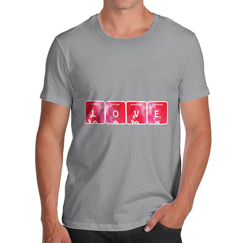 Men's Love Periodic Element T-Shirt