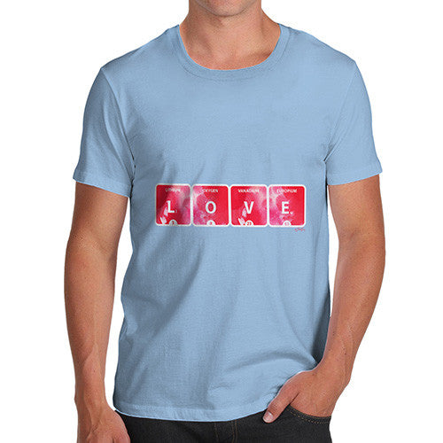 Men's Love Periodic Element T-Shirt