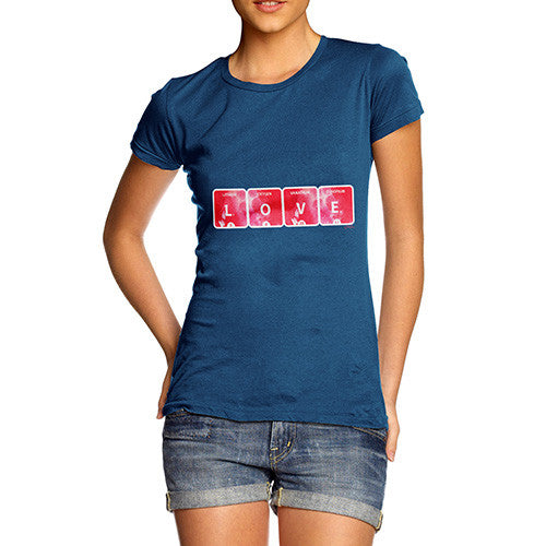 Women's Love Periodic Element T-Shirt