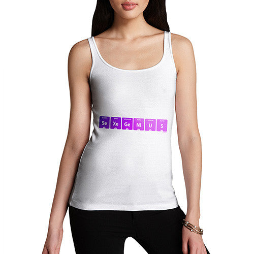 Women's Sexe Genius Periodic Element Tank Top