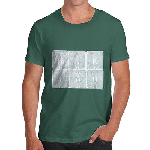 Men's Thank You Periodic Element T-Shirt