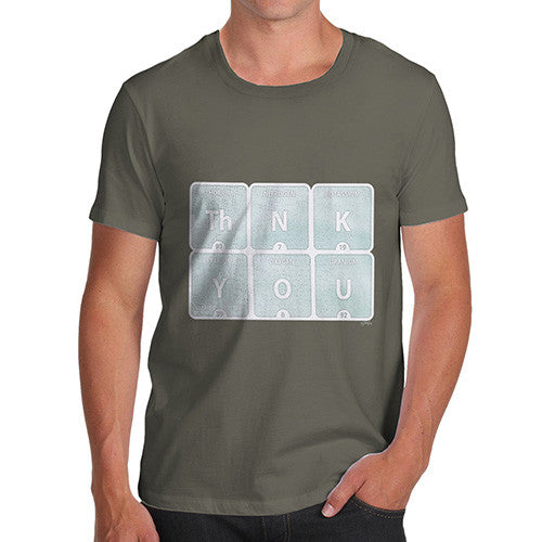 Men's Thank You Periodic Element T-Shirt