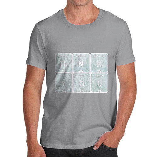 Men's Thank You Periodic Element T-Shirt