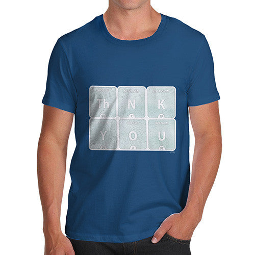 Men's Thank You Periodic Element T-Shirt