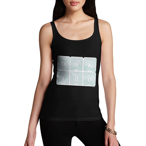 Women's Thank You Periodic Element Tank Top