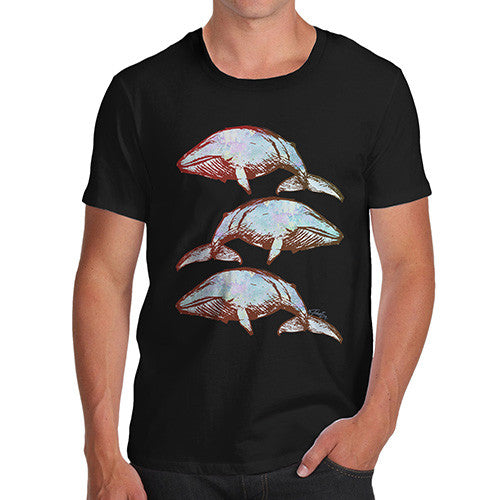 Men's Blue Whales T-Shirt