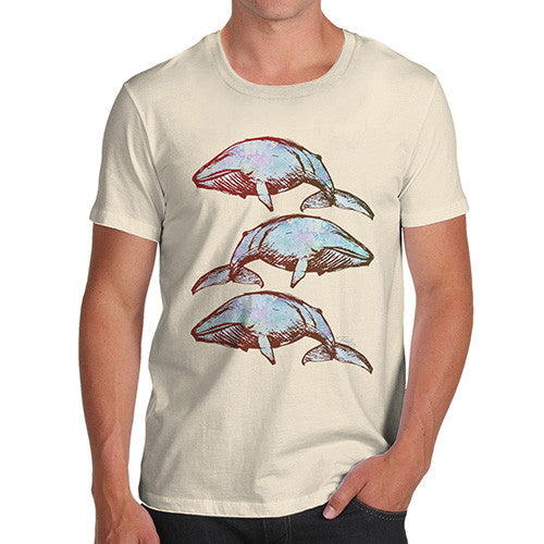 Men's Blue Whales T-Shirt