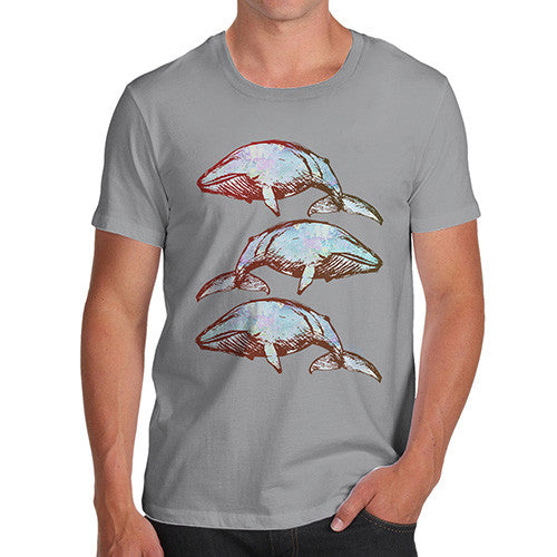 Men's Blue Whales T-Shirt