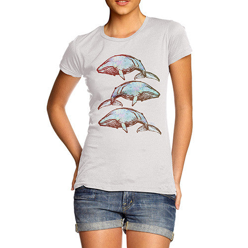 Women's Blue Whales T-Shirt