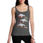 Women's Blue Whales Tank Top