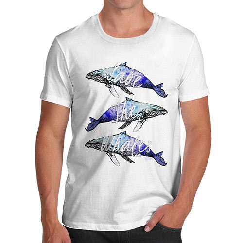 Men's Save The Whales Humpback Whale T-Shirt