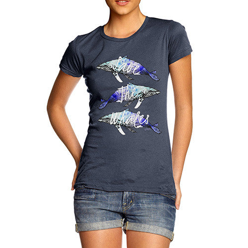 Women's Save The Whales Humpback Whale T-Shirt