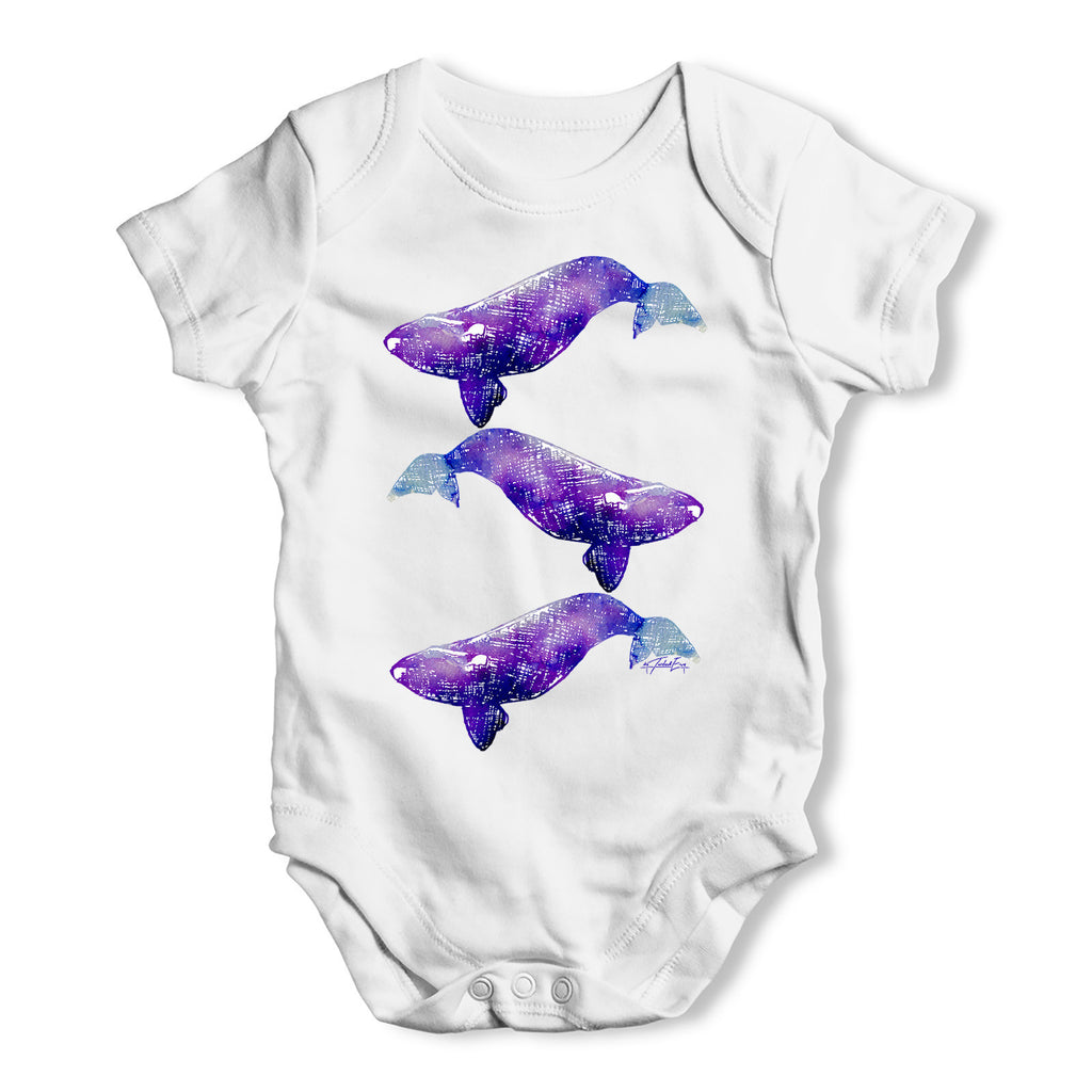 Right Whales Baby Grow Bodysuit