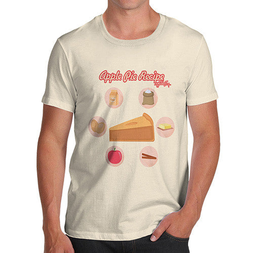 Men's Apple Pie Recipe T-Shirt