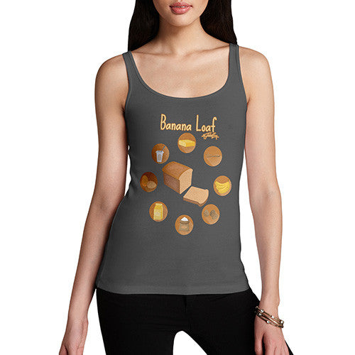 Women's Banana Loaf Recipe Tank Top