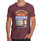 Men's Cute Bookstore T-Shirt